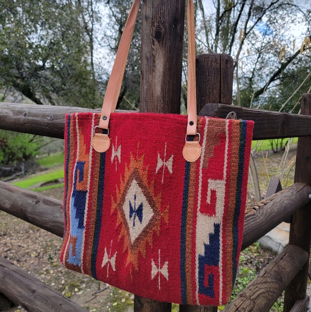 Wool Western Purse
